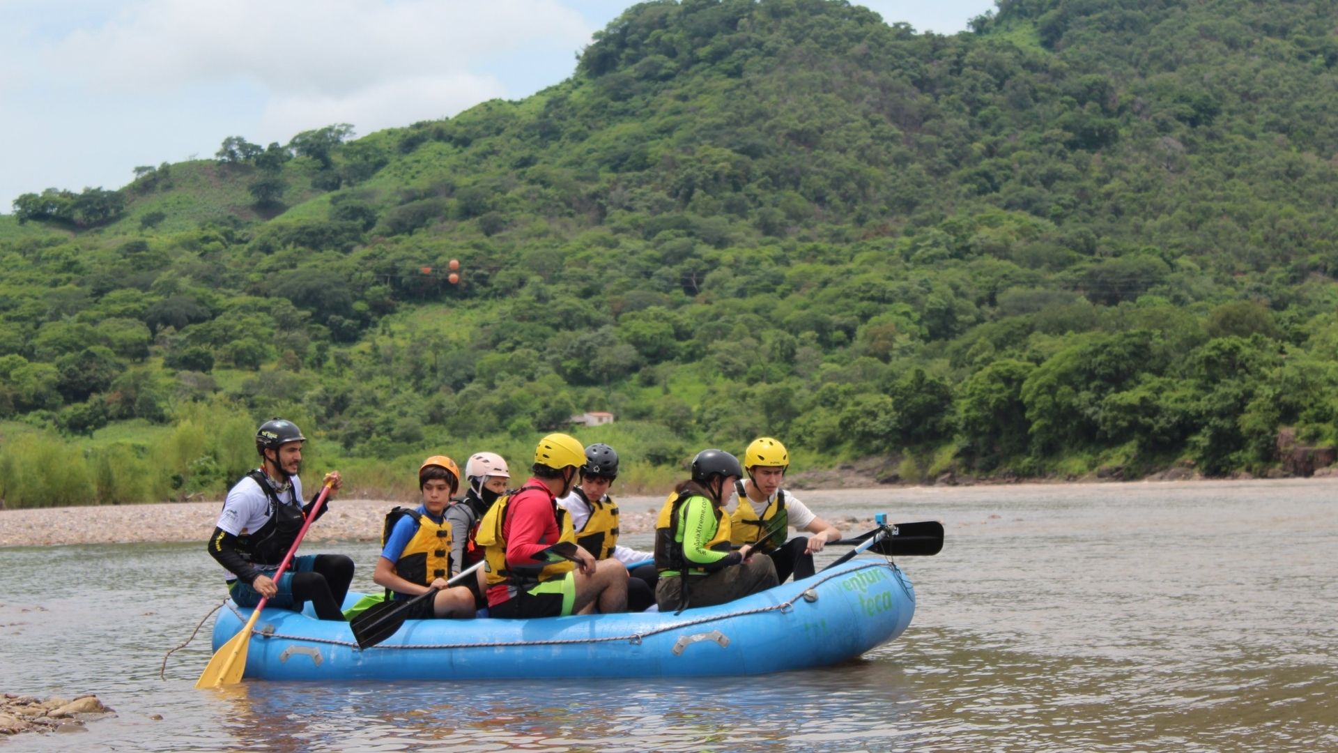 Experiencia privada Rafting saliendo de Guadalajara 6pax