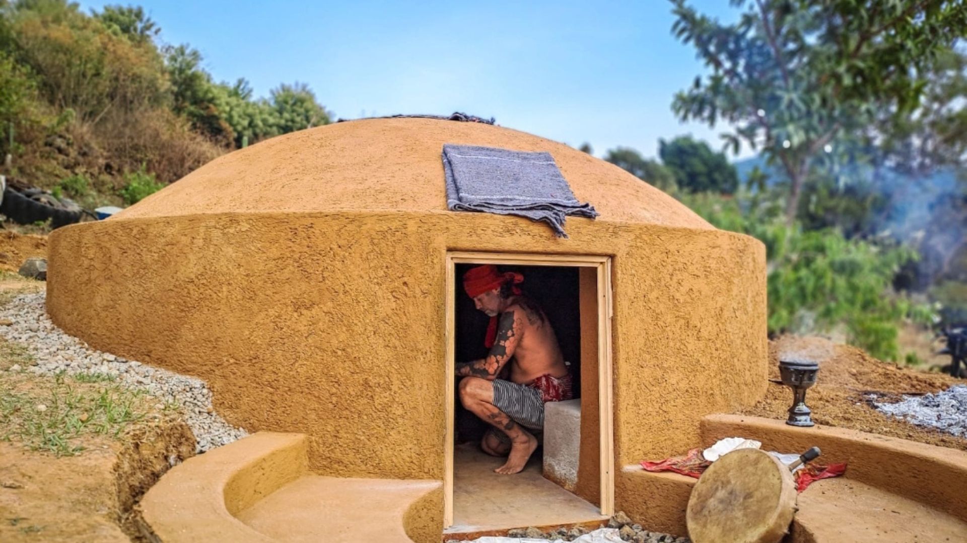 Temazcal en Malinalco