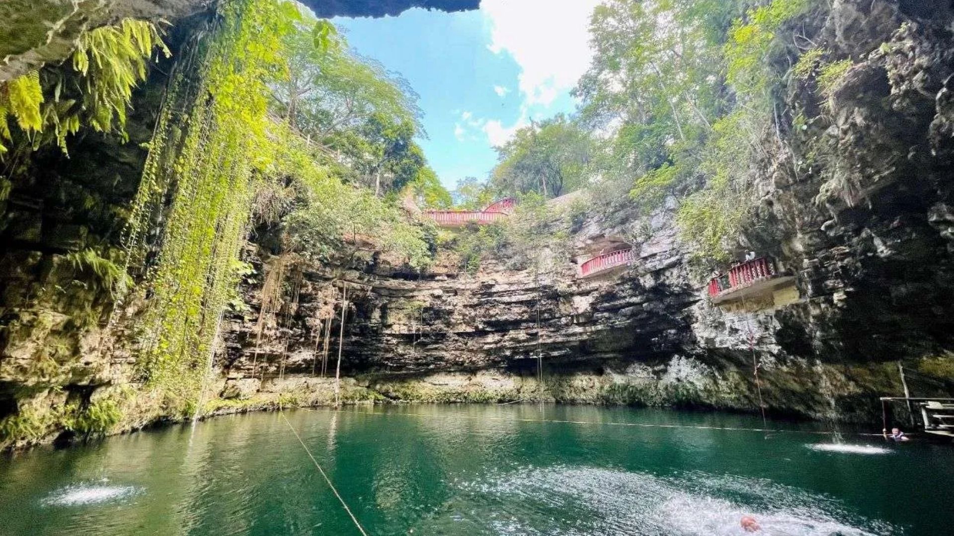 Visita Chichén Itzá cenote xcajum